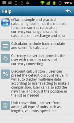 eCalc android App screenshot 0